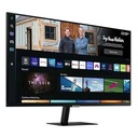 MONITOR FLAT SAMSUNG 32" SMART APPS WIFI BT/HDMI/USB/FHD BLACK (LS32BM500ENXGO)