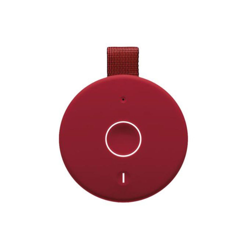 BOCINA PORTÁTIL LOGITECH ULTIMATE EARS BOOM 3 WIRELESS BLUETOOTH SUNSET RED (984-001352)