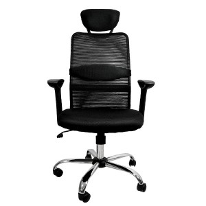 SILLÓN EJECUTIVO STARKEN EN MALLA BLACK (H-8878F)