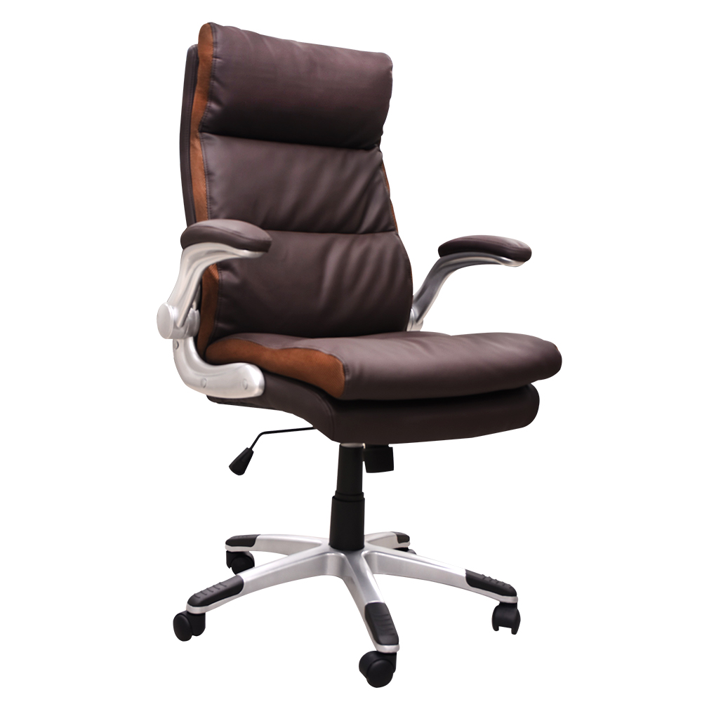 SILLÓN EJECUTIVO STARKEN PU BROWN (HCL-1221/H-1221L)