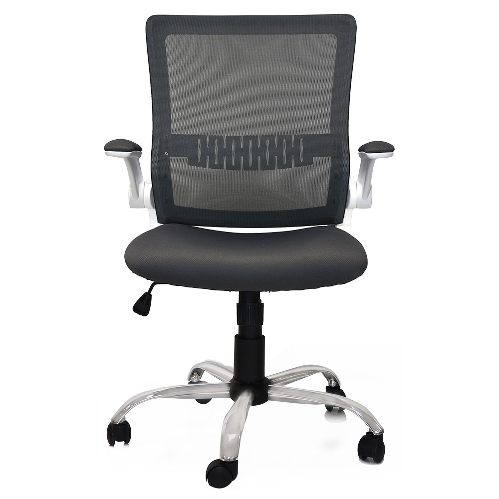 SILLA SEMI EJECUTIVA STARKEN MESH GRAY/WHITHE (HLC-2556FX)