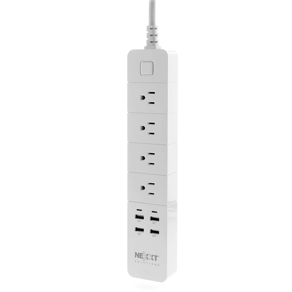 REGLETA NEXXT HOME SMART 4 SALIDAS /4PORT USB (NHP-E610)