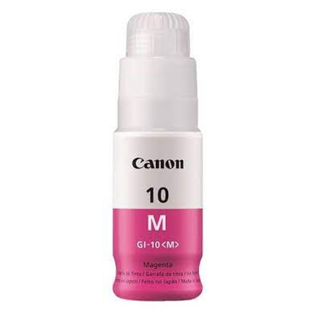 BOTELLA DE TINTA CANON (#10) GI-10M PARA PIXMA G5010/G6010 MAGENTA (3392C001AA)