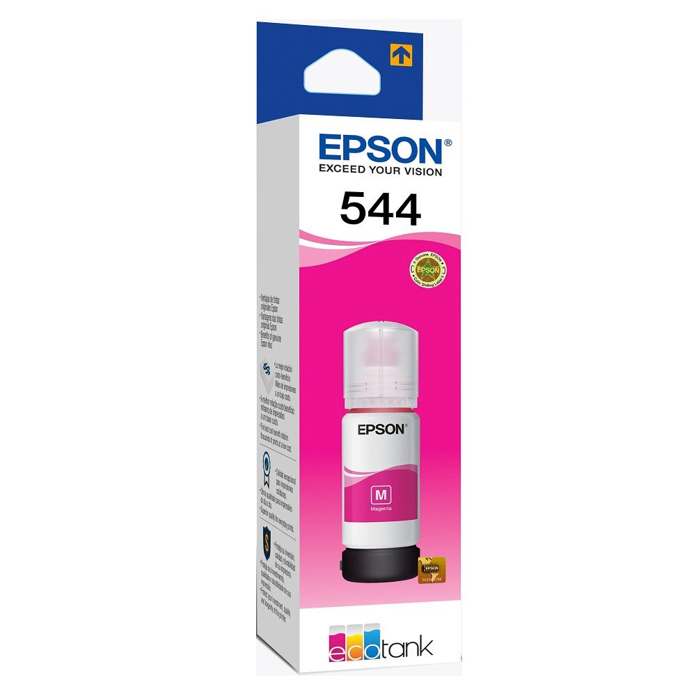 BOTELLA DE TINTA EPSON (#544) INK PARA L1110/L3110/L3150/L5190 MAGENTA (T544320)