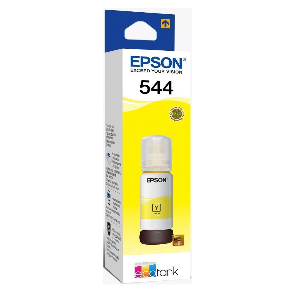 BOTELLA DE TINTA EPSON (#544) PARA INK/L1110/L3110/L3150/L5190 YELLOW (T544420)