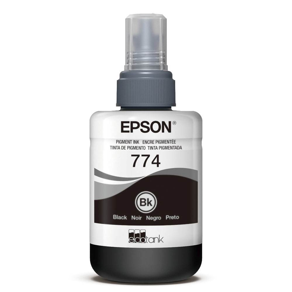 BOTELLA DE TINTA EPSON (#774) PARA/M100/105/M205 BLACK (T774120)