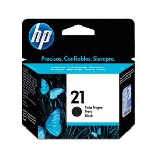 CARTUCHO HP (#21) PARA DESKJET 8150/2710/2350/7310/6210/4150 SERIE BLACK (C9351AL)