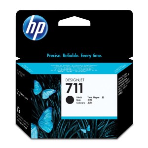 CARTUCHO HP (#711) PARA DESIGNJET T120/T520/T130 BLACK (CZ133A)