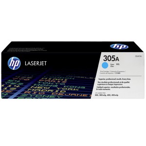 TONER HP (#305A) PARA LASERJET PRO M351/M375/M451/M475 CYAN (CE411A)