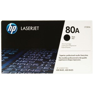 TONER HP (#80A) PARA LASERJET PRO 400/M401/MFP M425 BLACK (CF280A)