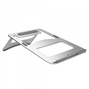 BASE KLIPX  PODIUM PARA NOTEBOOK STAND 15.6" ALUMINUM (KAS-001)