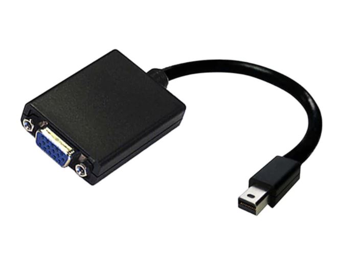 ADAPTADOR ARGOM MINI DISPLAYPORT MALE TO VGA FEMALE (ARG-CB-0053)