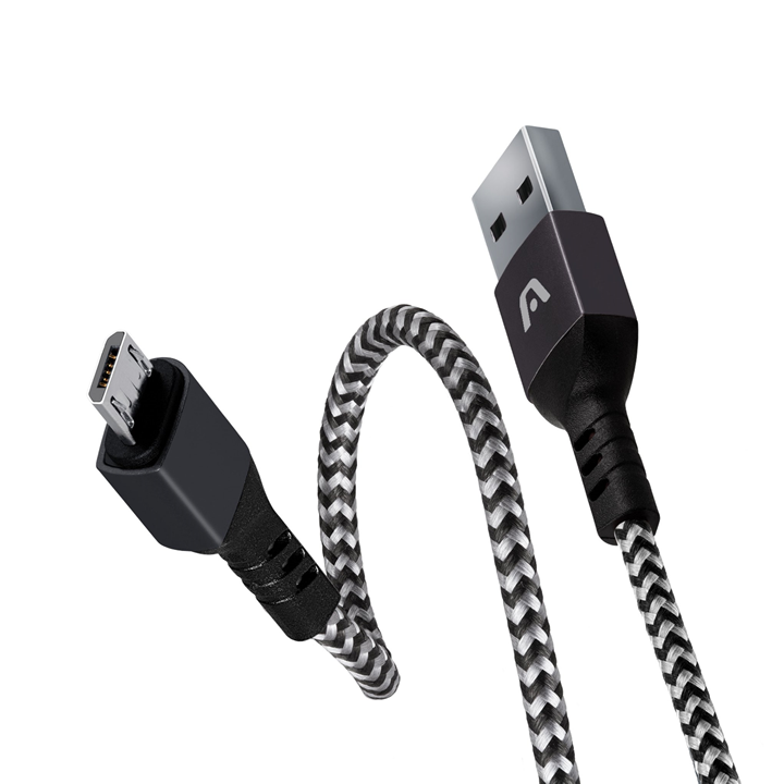 CABLE ARGOM 6FT USB 2.0 TO MICRO USB BLACK (ARG-CB-0021BK)