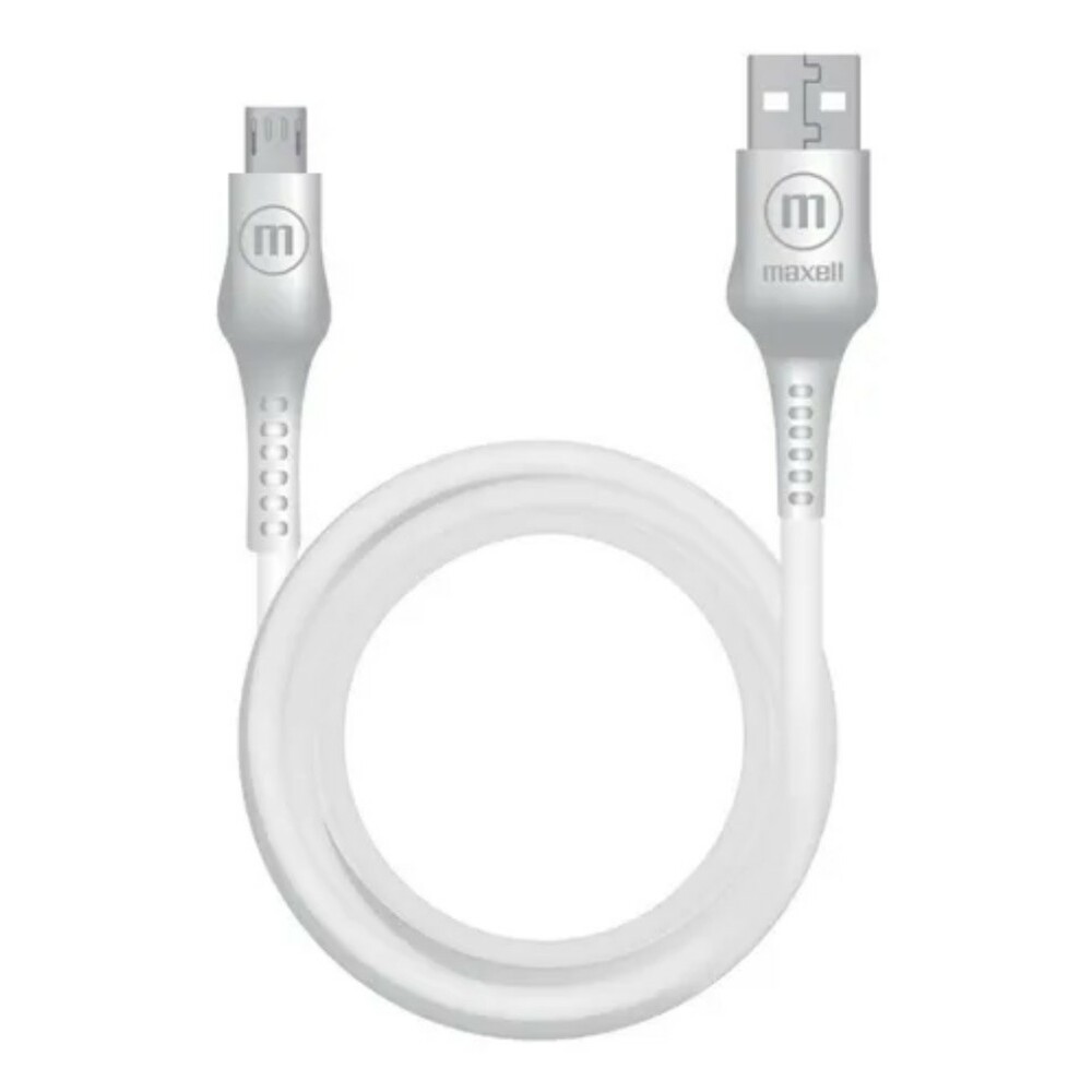 CABLE MAXELL USB TO MICRO USB WHITE (347590)