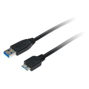 CABLE XTECH 3FT MICRO USB 3.0 A-MALE TO MICRO B-MALE BLACK (XTC-365)