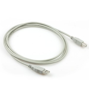 CABLE XTECH 6FT USB 2.0 A-MALE TO B-MALE GRAY (XTC-302)