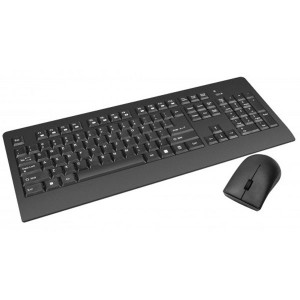 TECLADO/MOUSE KLIPX ENG WIRELESS BLACK (KCK-265E)