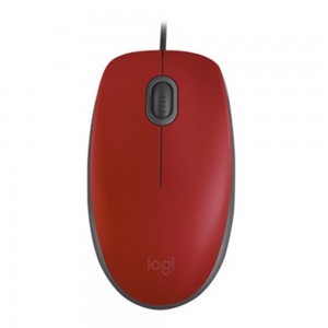 MOUSE LOGITECH M110 SILENT USB RED (910-005492)