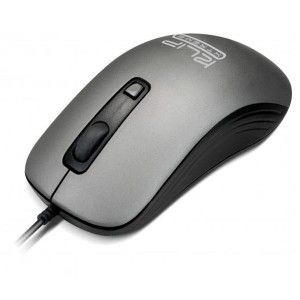 MOUSE ÓPTICO KLIPX SHADOW USB SILVER (KMO-111)