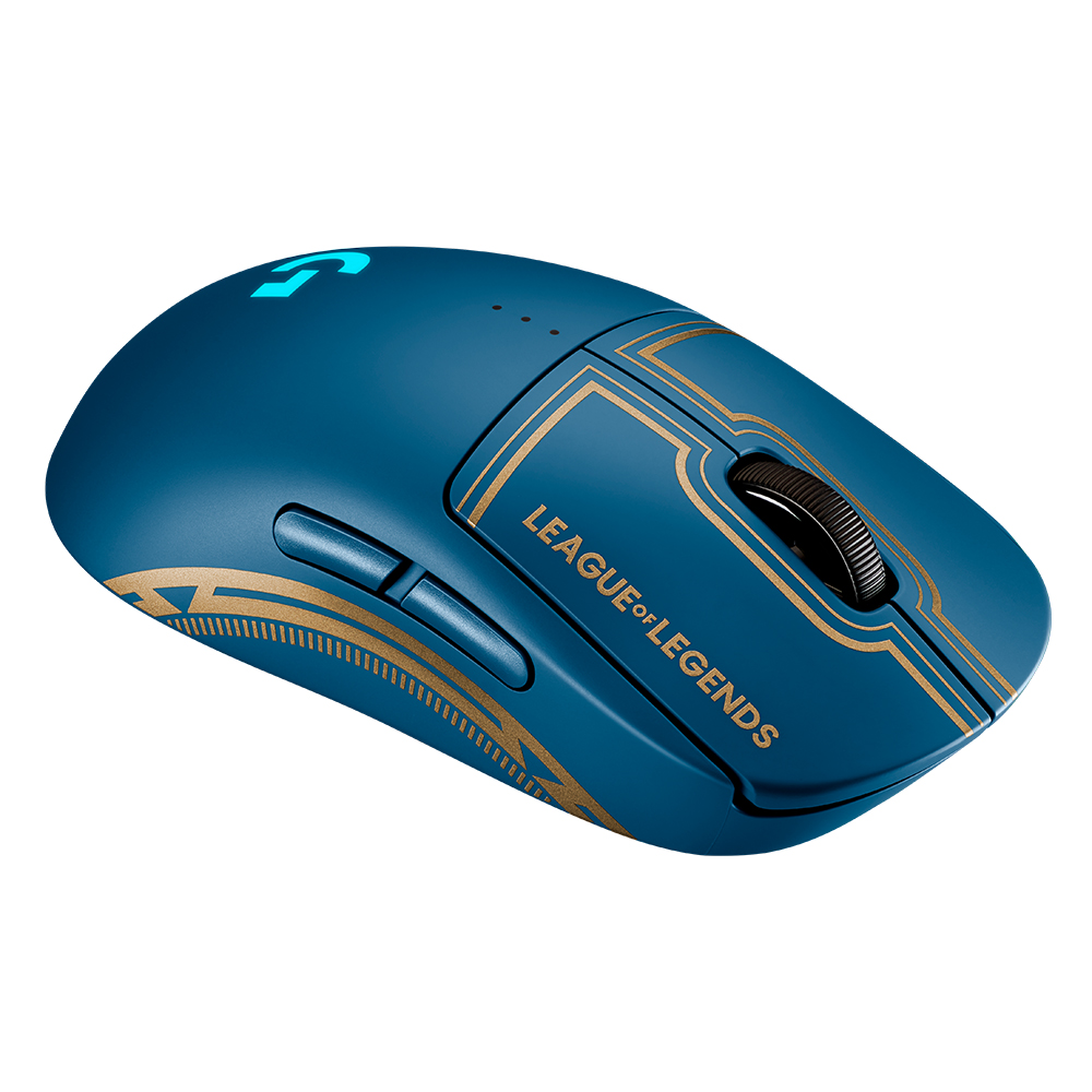 MOUSE GAMING LOGITECH G PRO LEAGUE OF LEGENDS EDITION WIRELESS BLUE (910-006450)