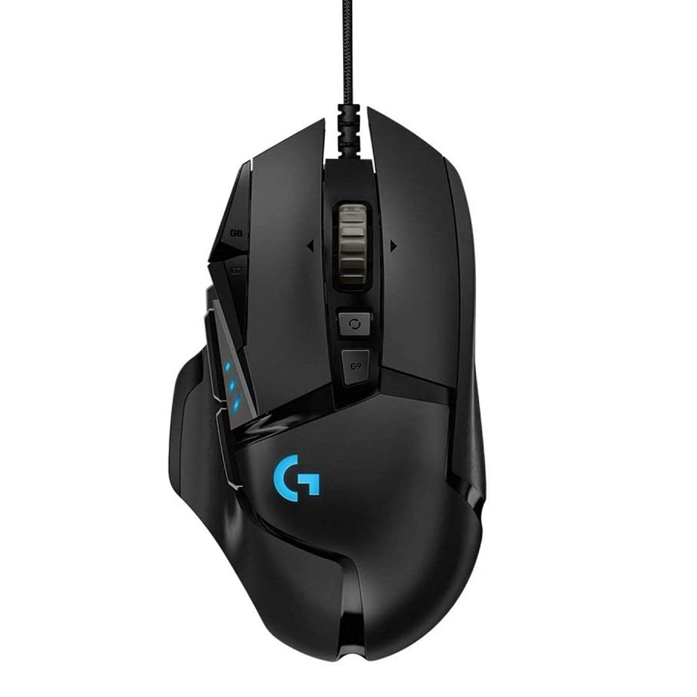 MOUSE GAMING LOGITECH G502 HERO USB BLACK (910-005469)