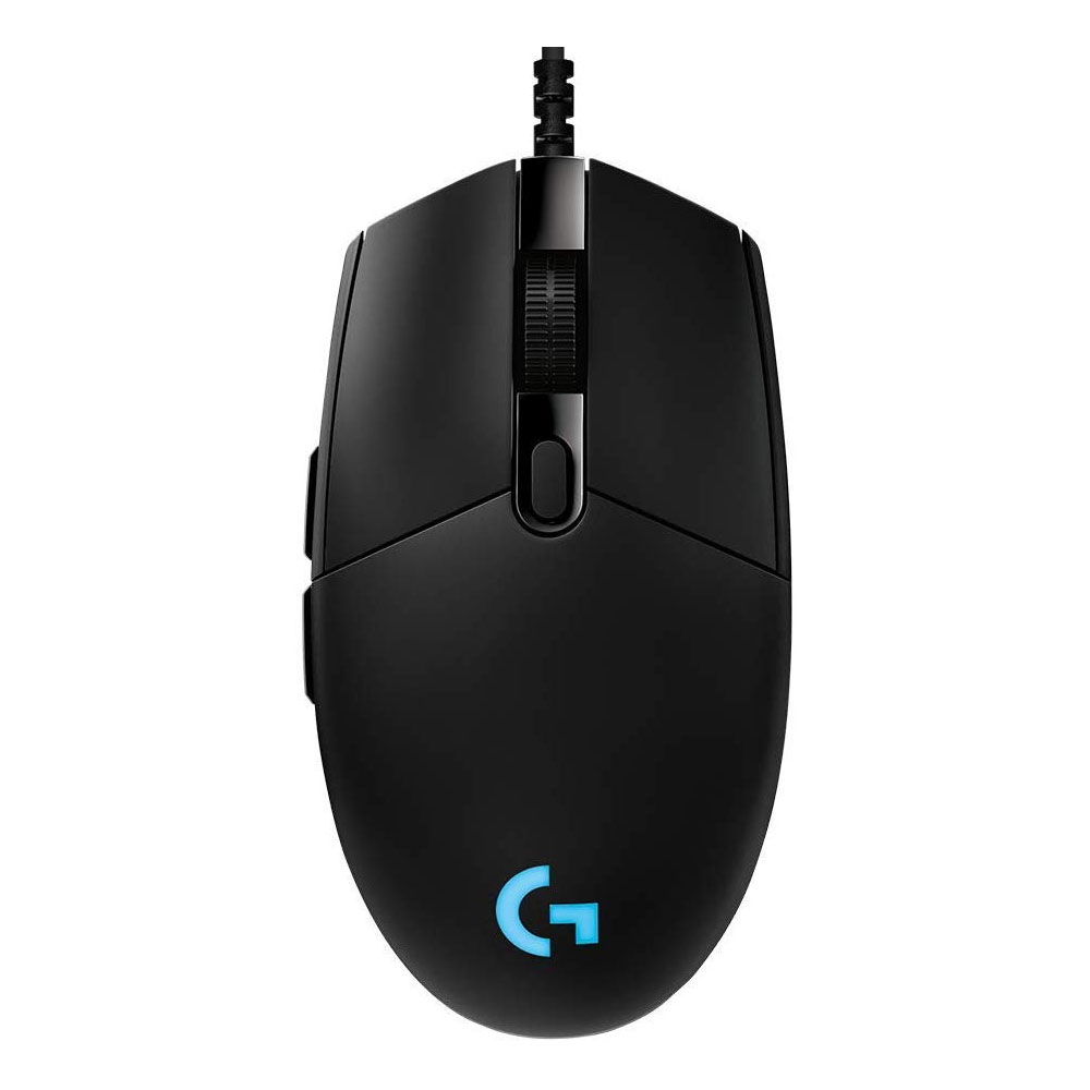 MOUSE GAMING LOGITECH PRO HERO 16K LIGHTSYNC USB BLACK (910-005439)