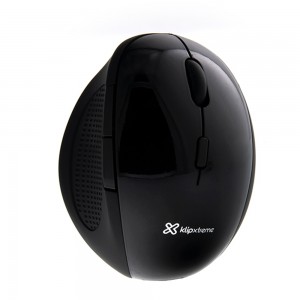 MOUSE KLIPX ERGONÓMICO WIRELESS BLACK (KMW-500BK)