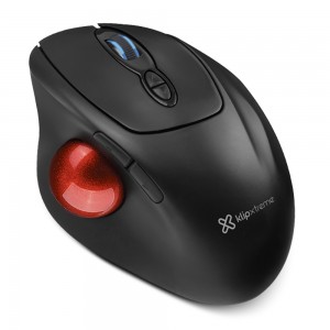 MOUSE KLIPX TRACKBALL WIRELESS BLACK (KMW-800)