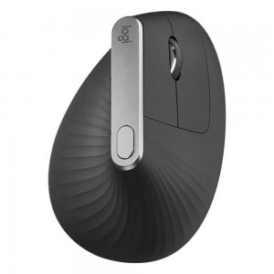 MOUSE LOGITECH ERGONÓMICO MX WIRELESS BLACK (910-005447)