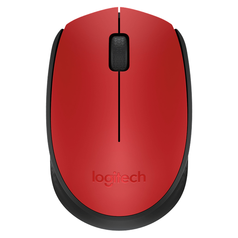 MOUSE LOGITECH M170 WIRELESS RED (910-004941)