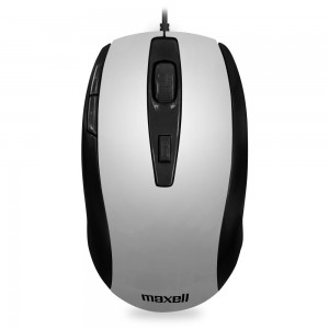 MOUSE MAXELL ÓPTICO MOWR-105 USB SILVER (348419)