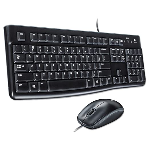 TECLADO/MOUSE LOGITECH MK120 ENG USB BLACK (920-002565)