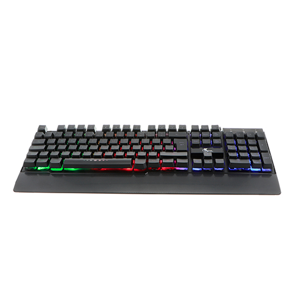 TECLADO GAMING XTECH ARMIGER  USB SPA BLACK (XTK-510S)