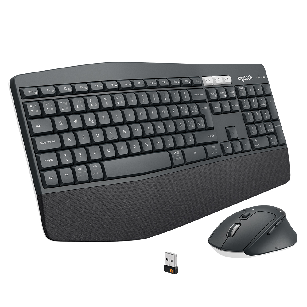 TECLADO/MOUSE LOGITECH MK850 SPA/WIRELESS/BLACK (920-008659)