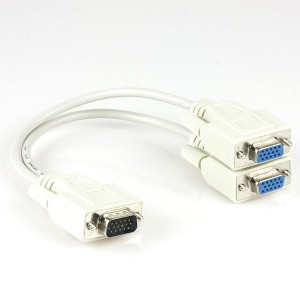 SPLITTER XTECH VGA MALE TO 2 VGA FEMALE (XTC-325)