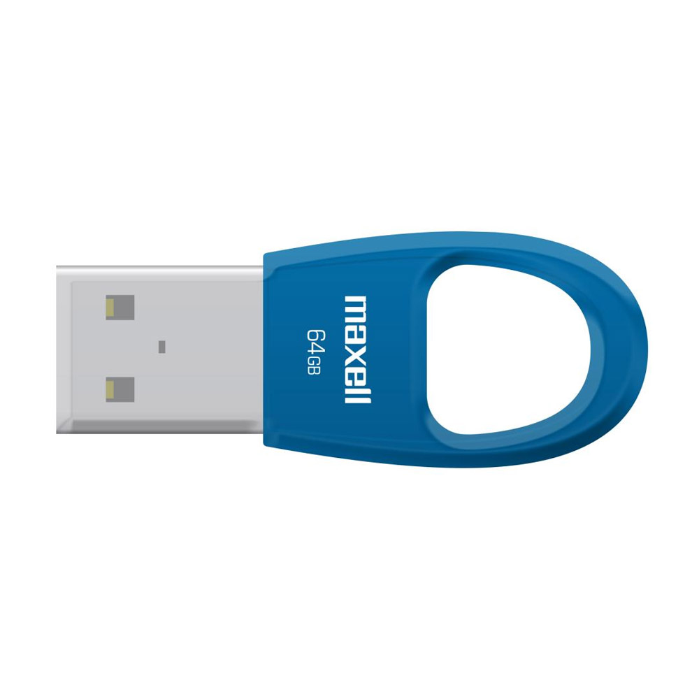 PEN DRIVE USB-64 MAXELL DE 64GB BLUE (348399)