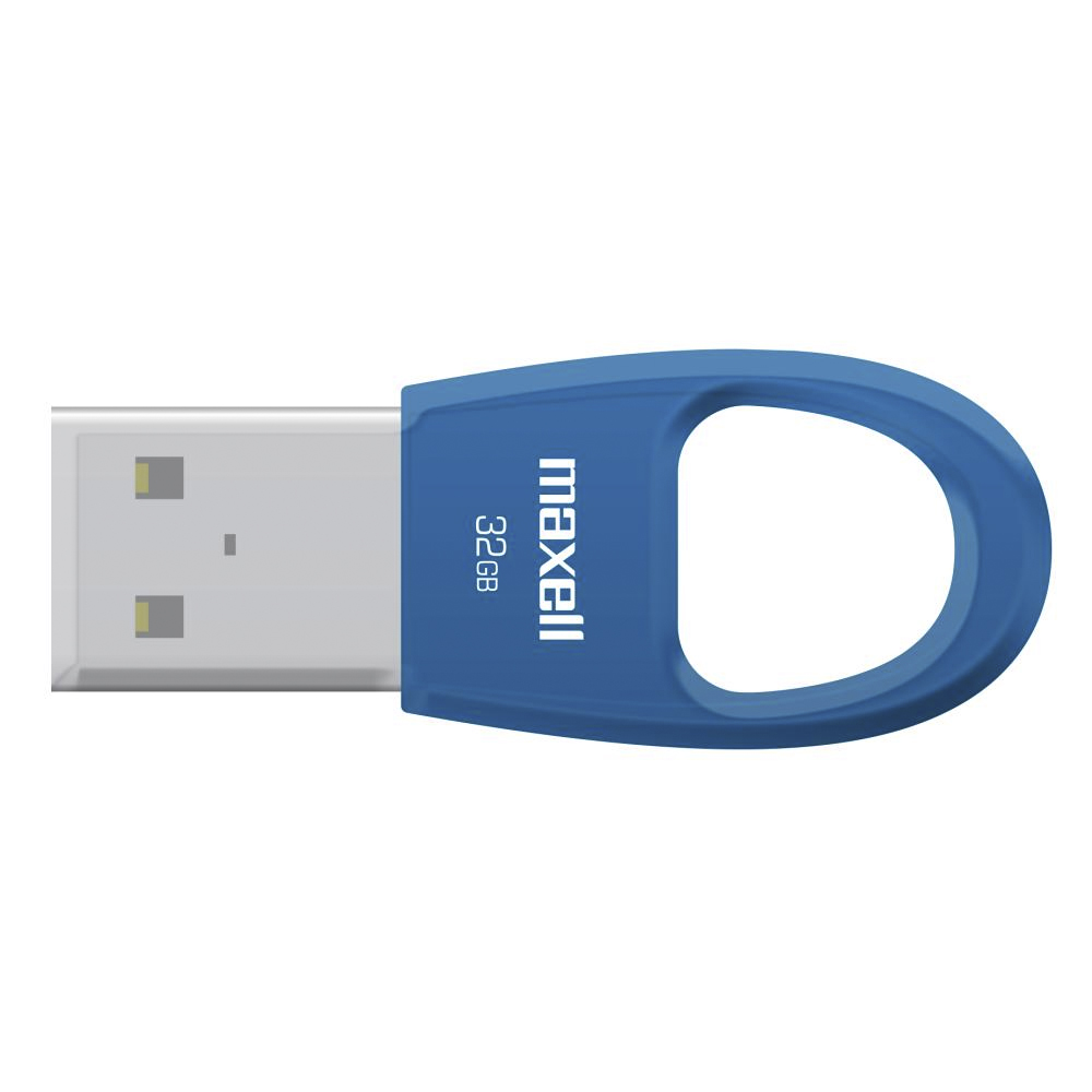 PEN DRIVE MAXELL 32GB FLASH USB 3.0 (USBK-32) BLUE (348395)