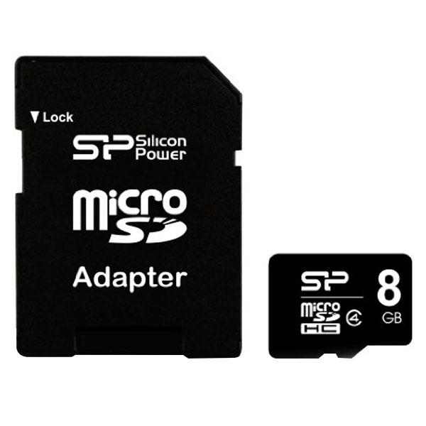 MEMORIA MICRO SD SILICOM POWER 8GB MICRO CLASS 4