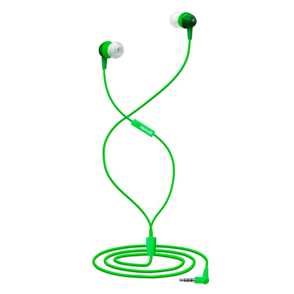 EARPHONES MAXELL EB-CLOUD9 AUDIO 3.5MM GREEN (347982)