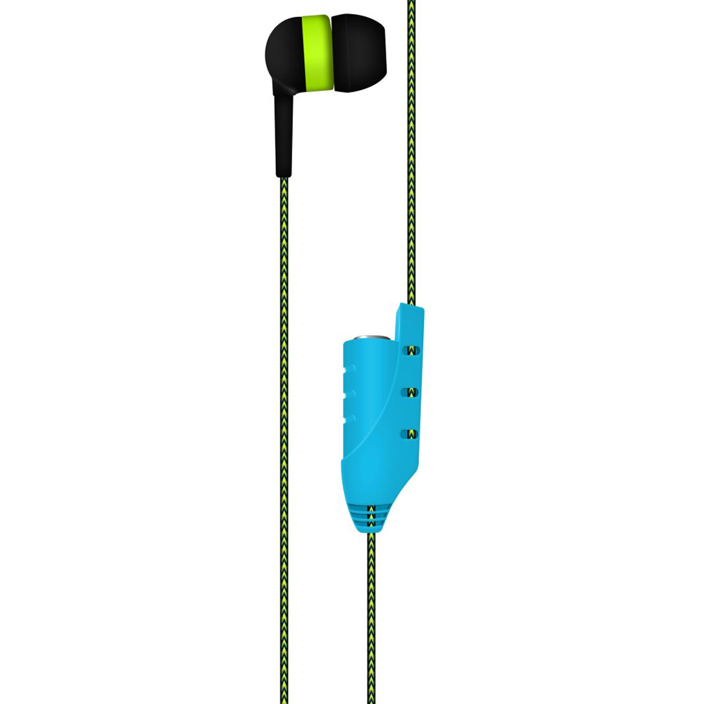 EARPHONES MAXELL EB-SHARE AUDIO 3.5MM BLUE-GREEN (347859)