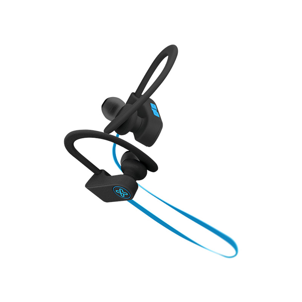 EARPHONES KLIPX JOGBUDZ SPORTS WIRELESS BLACK-BLUE (KSM-150BL)