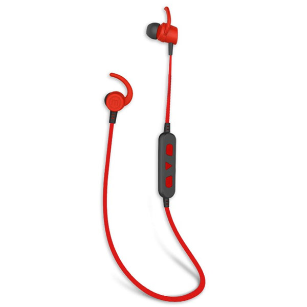 EARPHONES MAXELL EB-BT100 SOLID WIRELESS RED (347780)