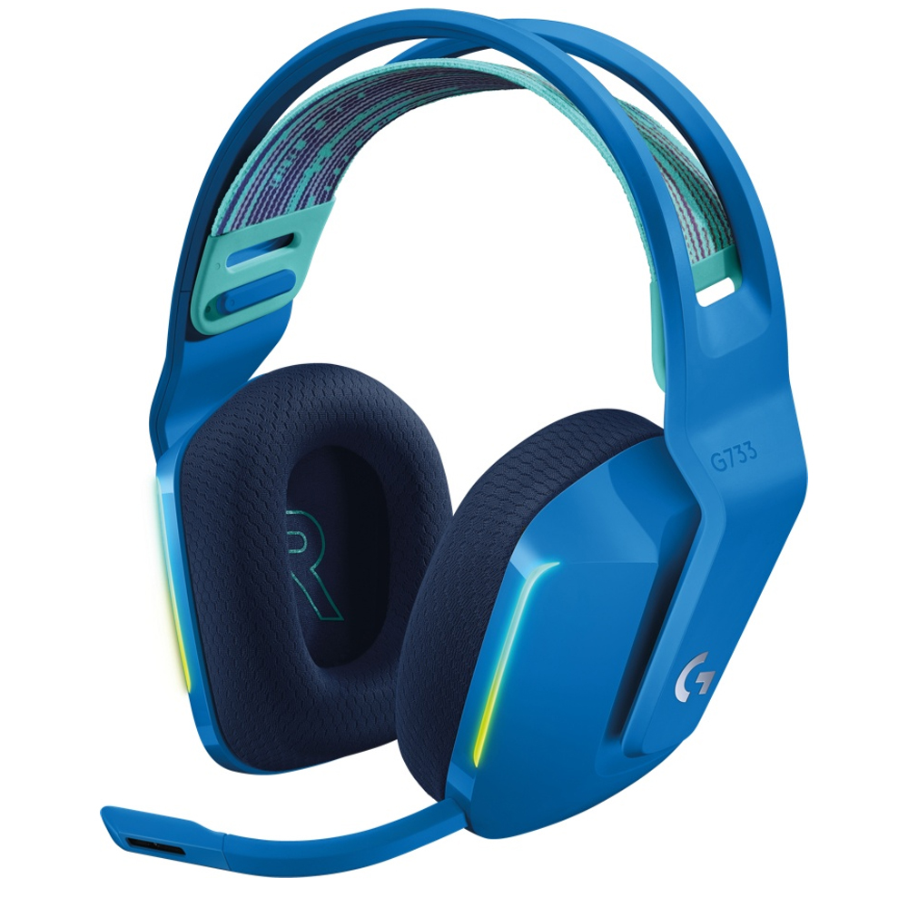 HEADSET GAMING LOGITECH G733 LIGHTSPEED WIRELESS BLUE (981-000942)