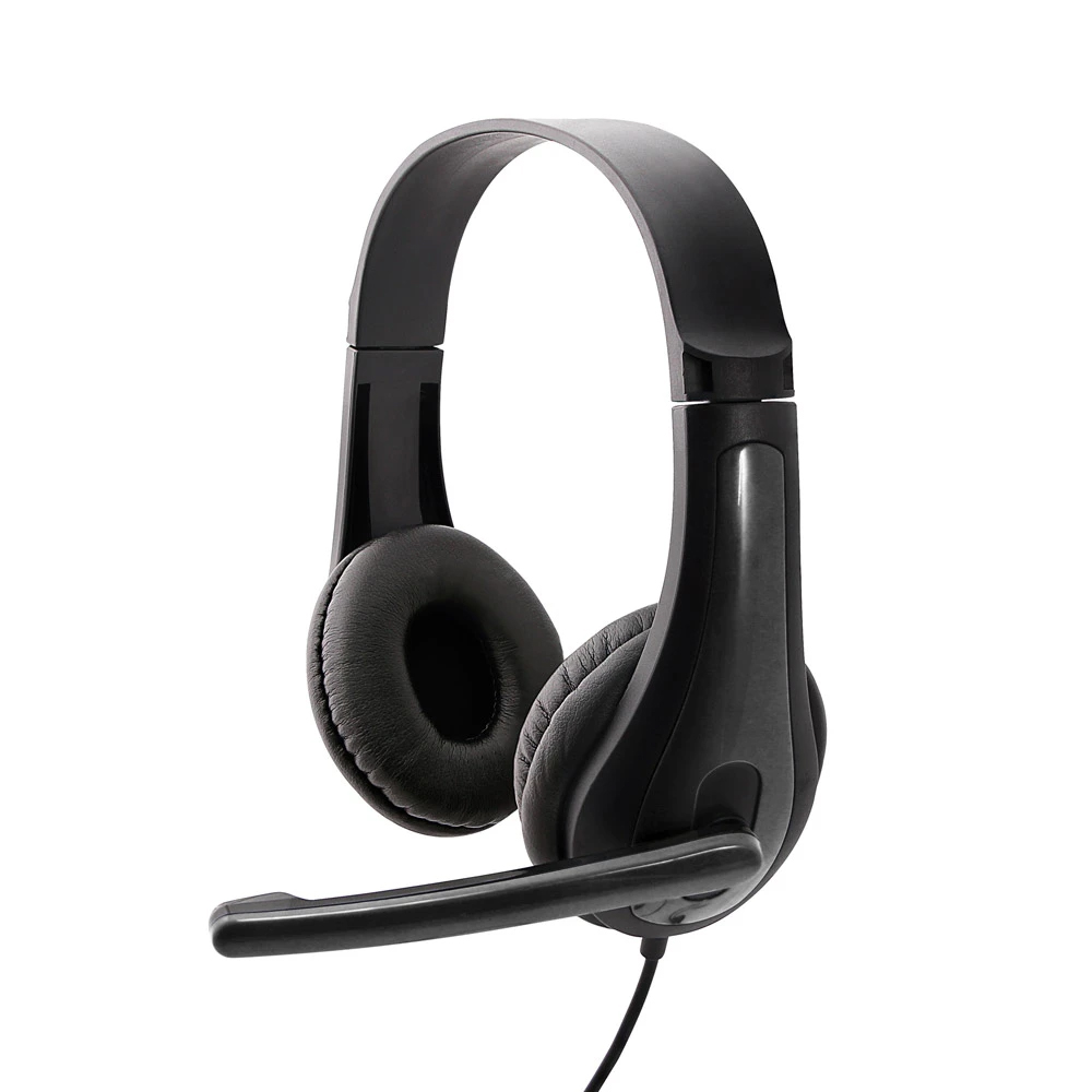 HEADSET ARGOM METRO-78 STEREO USB BLACK (ARG-HS-0078)