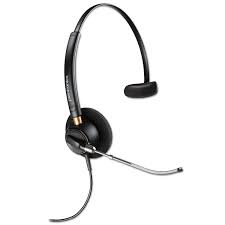 HEADSET PLANTRONICS HW510V ENCOREPRO MONAURAL NOISE CANCELLING USB BLACK (89435-01)