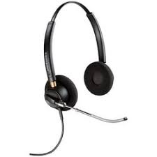 HEADSET PLANTRONICS HW520V ENCOREPRO VOICE TUBE ACCS AUDIO 3.5MM BLACK (89436-01)