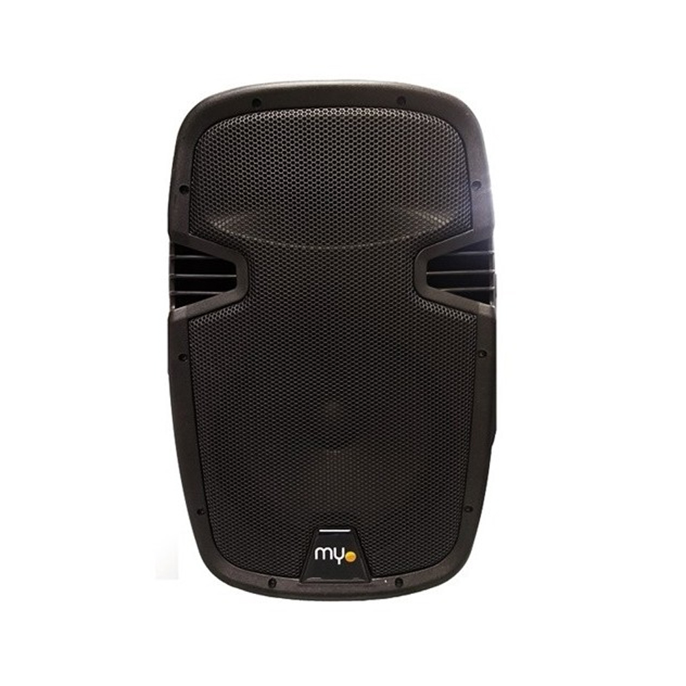 BOCINA MYO 8" TWO WAY ACTIVE LOUDSPEAKER WOOFER BT RECARGABLE (MYO-08SPBAT)