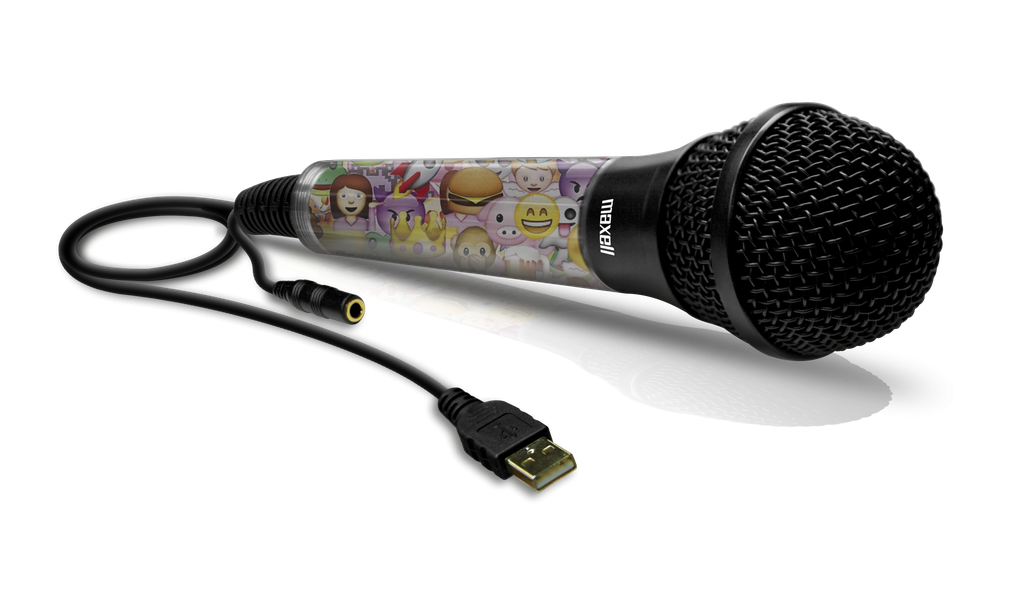 MICRÓFONO MAXELL KARAOKE USB BLACK (348270)