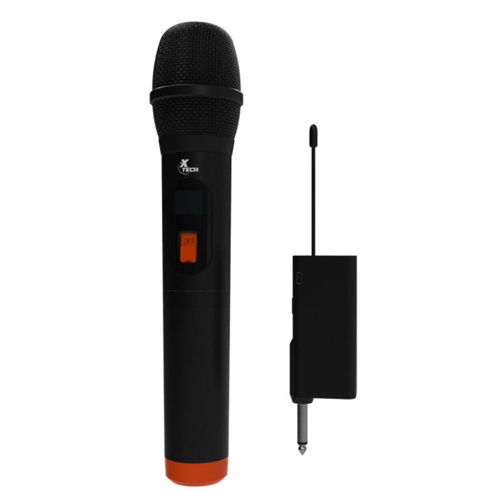 MICRÓFONO XTECH UNIXON HANDUHF WIRELESS BLACK (XTS-690)