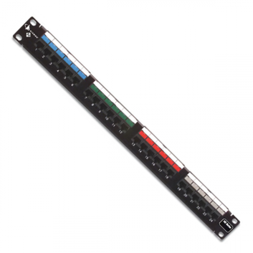 PATCH PANEL SIEMON CAT-5E 24 PUERTOS (HD5-24B)